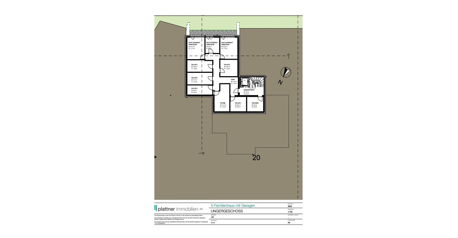 4.5 Zimmer 1.Obergeschoss mit 88 m2 Balkon - Bild 13