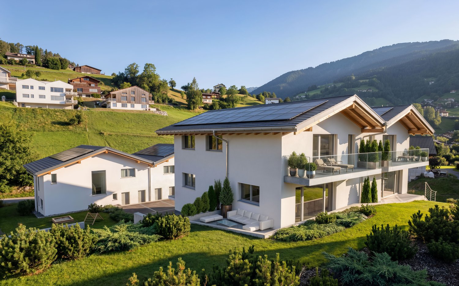 Choëx - Nouvelle promotion - Résidence Balcons des Alpes - Villa 6.5 pièces - B2 - Bild 1