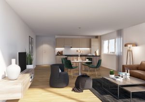 Wohnung 3D-Visualisierung