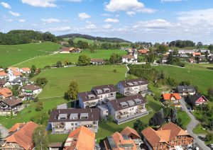 Vogelperspektive_Architektur-Visualisierung_Siedlung-Riggisberg