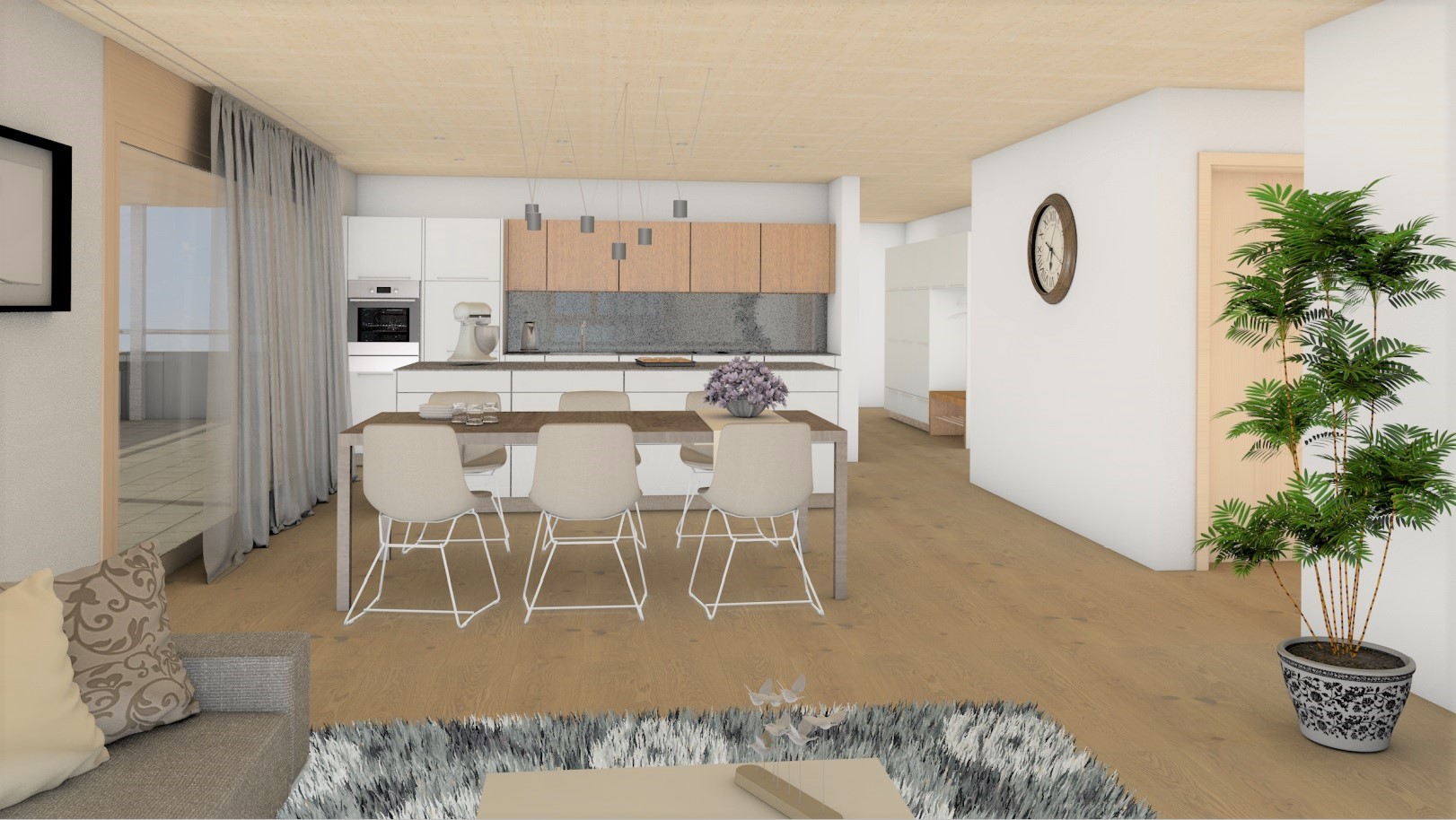 5.5-Zimmer-Dachwohnung Haus 22 - Wiggen 2