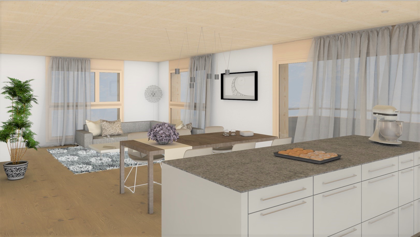 5.5-Zimmer-Dachwohung Haus 23 - wiggen1