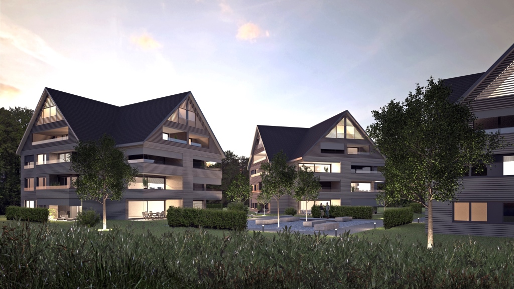 4.5-Zimmer-Wohnungen-Haus A und B - Garden View Bottighofen Aussen 1 Nacht