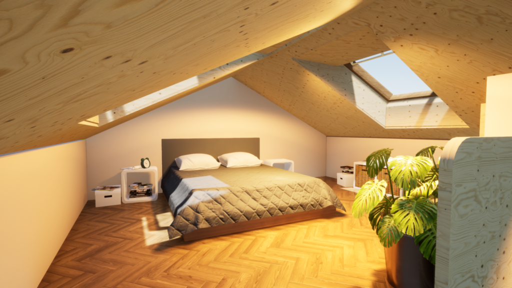 ModularGreen – Neues kosteneffizientes Wohnkonzept -  Haus ABC - Schlafen