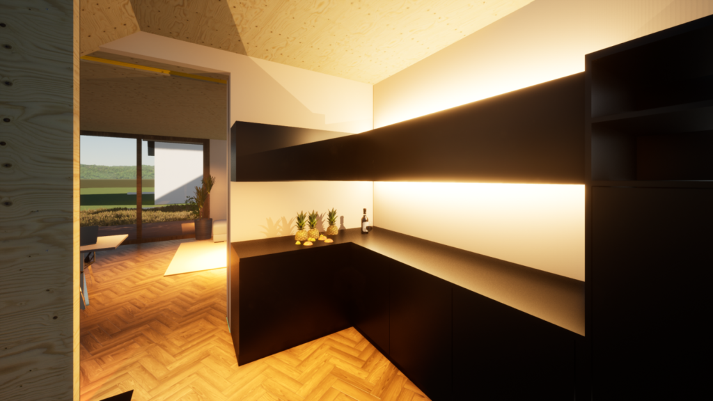 ModularGreen – Neues kosteneffizientes Wohnkonzept - Haus D - Küche