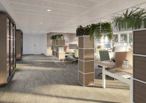 3D-Rendering-für-Inneneinrichtung-Büroraum-in-Zürich