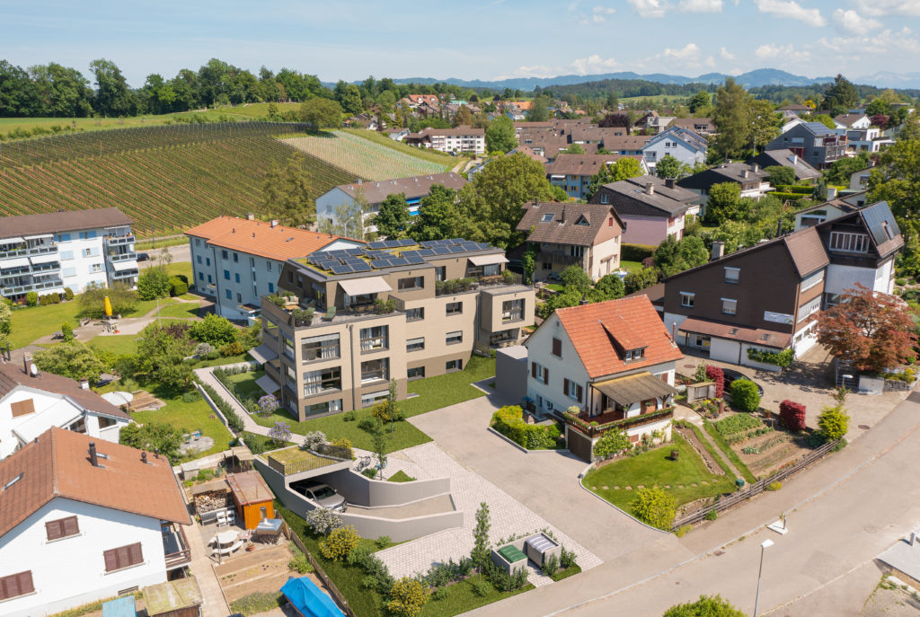 Luftperspektive Projekt Schlossblick