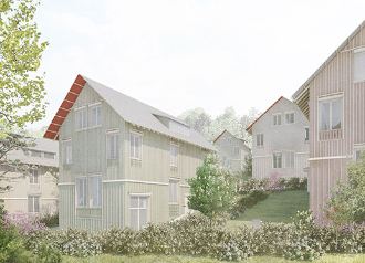 Neubau 17 Doppeleinfamilienhäuser - Riehen, Inzlingerstrasse ZFH