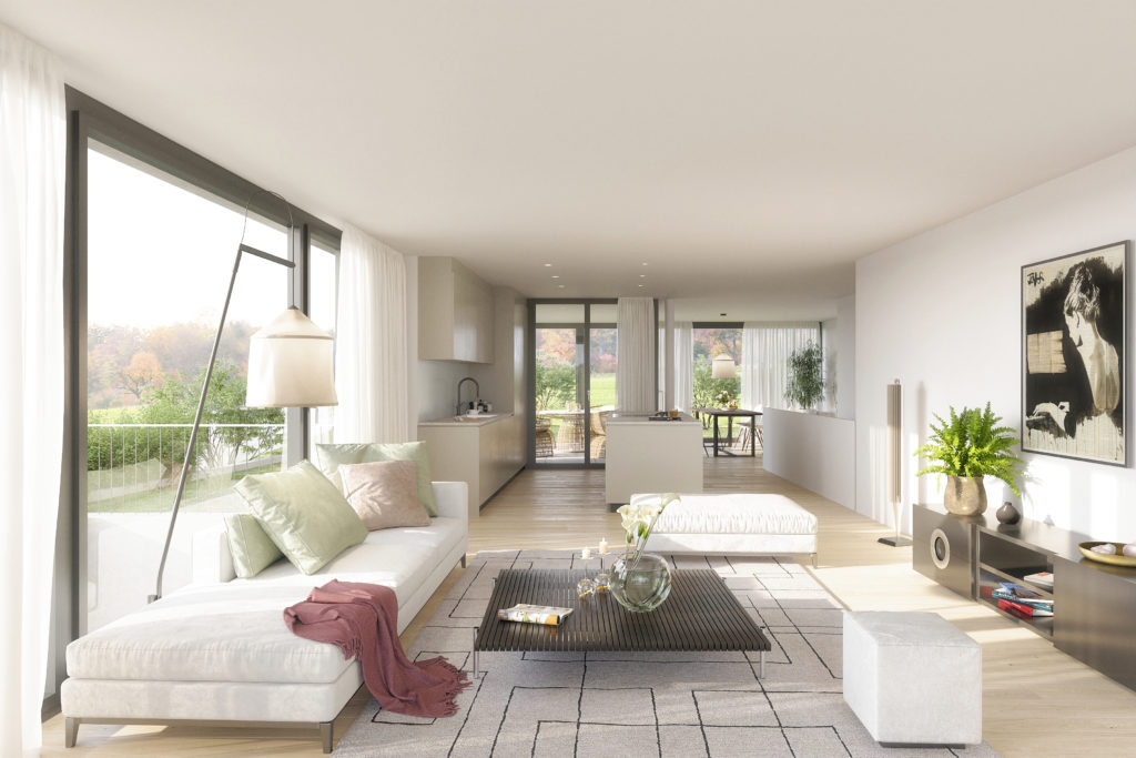 Neubauprojekt mit 5 Wohnungen - Gartenwohnung Süd/West