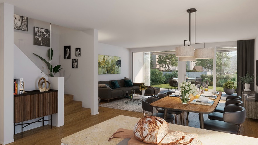 Neubau Doppel- und Reihenhäuser - Schattendorf