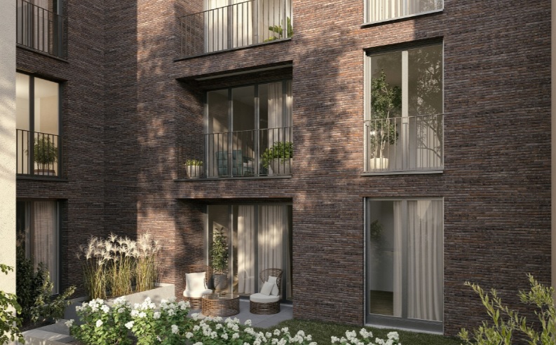 grosszügige 3.5 Zimmer-Garten-Maisonettewohnung - Basel, Lothringerstrasse 78. Gartensicht