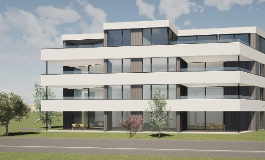 Neubau Mehrfamilienhaus mit 8 Eigentumswohnungen - Rüti, Neuhus