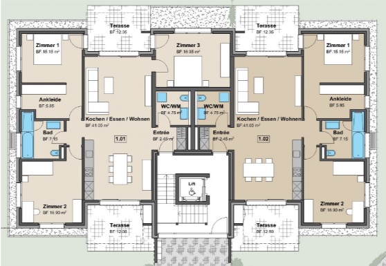 grosszügige 4.5 Zimmer-Gartenwohnung - Bild 2