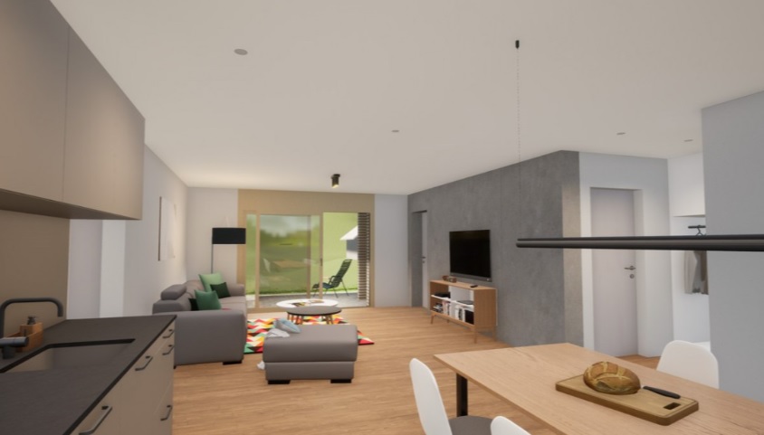 helle 3.5 Zimmer-Gartenwohnung - Bild 1