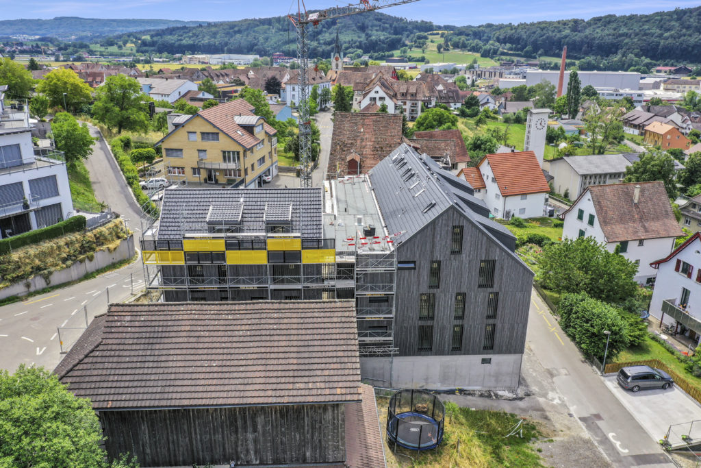 Süd-West Aussenansicht Steig Thayngen