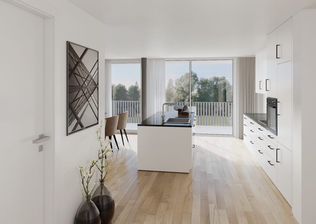 4.5 Zimmer Etagenwohnung mit sonnigem Balkon