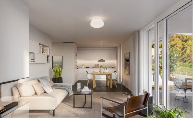 gemütliche 3.5 Zimmer-Gartenwohnung - Kloten Zipfelstrasse 16. Gartenwohnung