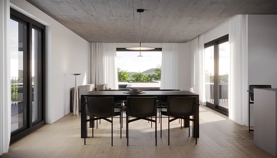 grosszügige 4.5 Zimmer-Wohnung - Glattfelden, Friedenstraqsse. Essbereich