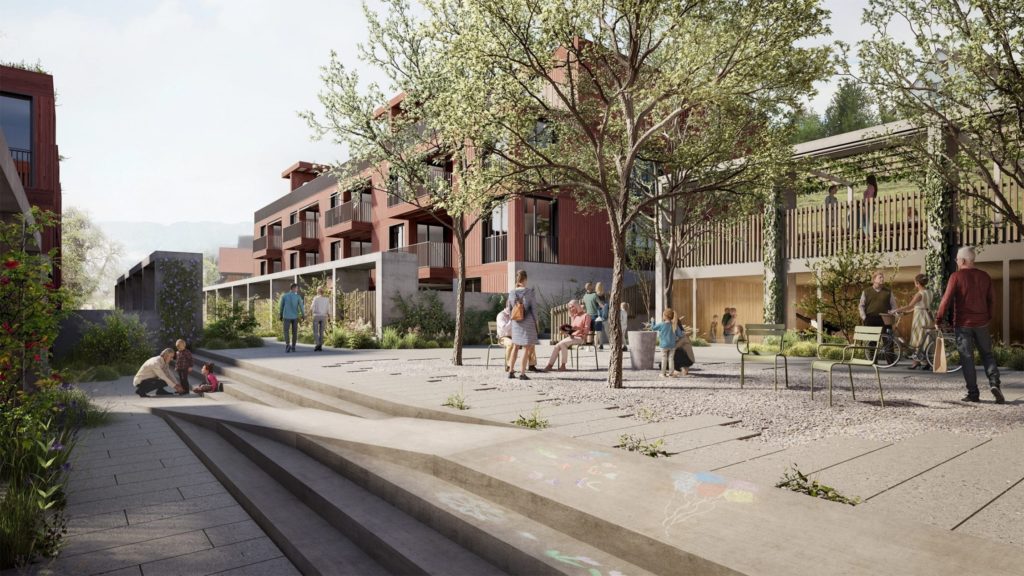 Baumgarten - Neubauprojekt im Herzen von Zumikon - Aussenansicht