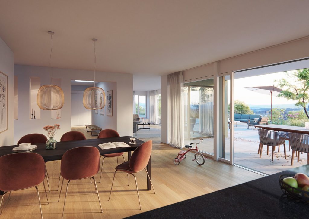 Schlossberg - 5.5-Zimmer-Attikawohnung in Bellikon - Bild 5