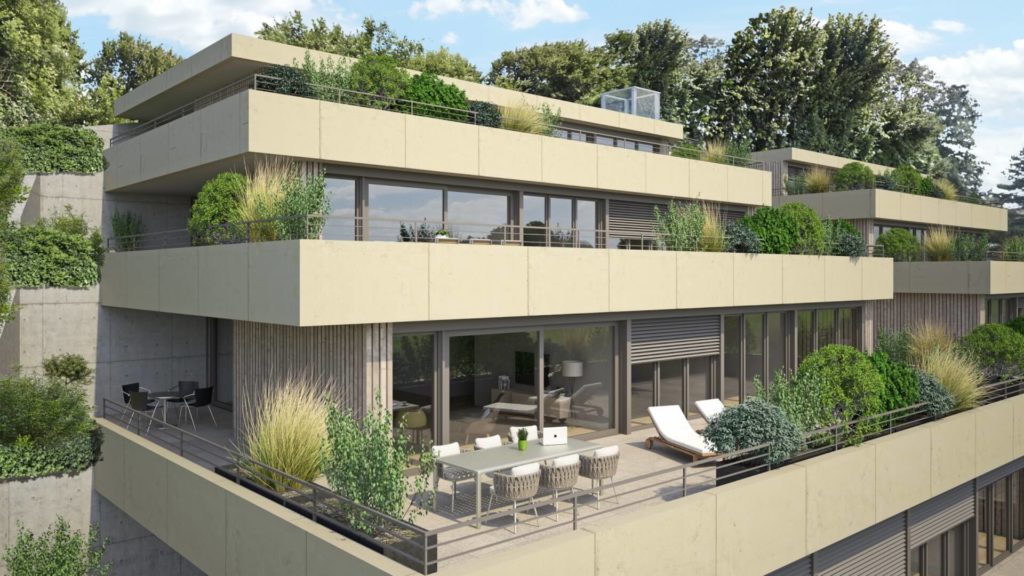 Terrassenhäuser im Stockwerkeigentum in Safnern - Terrassenhäuser Safern Aussen