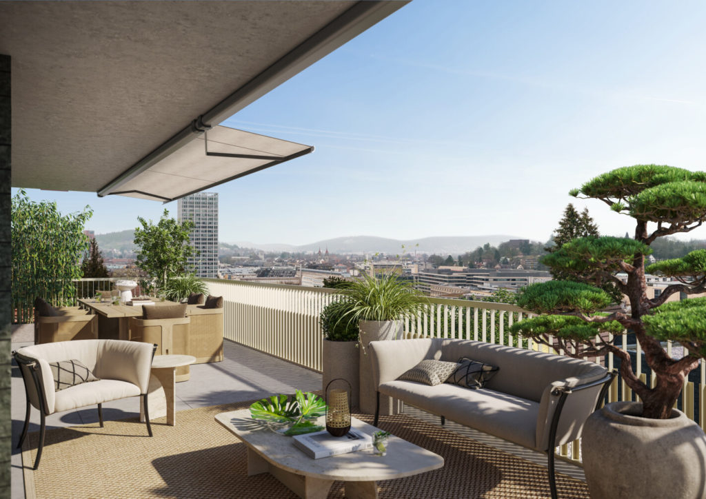 Neubau traumhafte 4.5-Zimmer-Gartenwohnung am Brühlberg - Bild 2