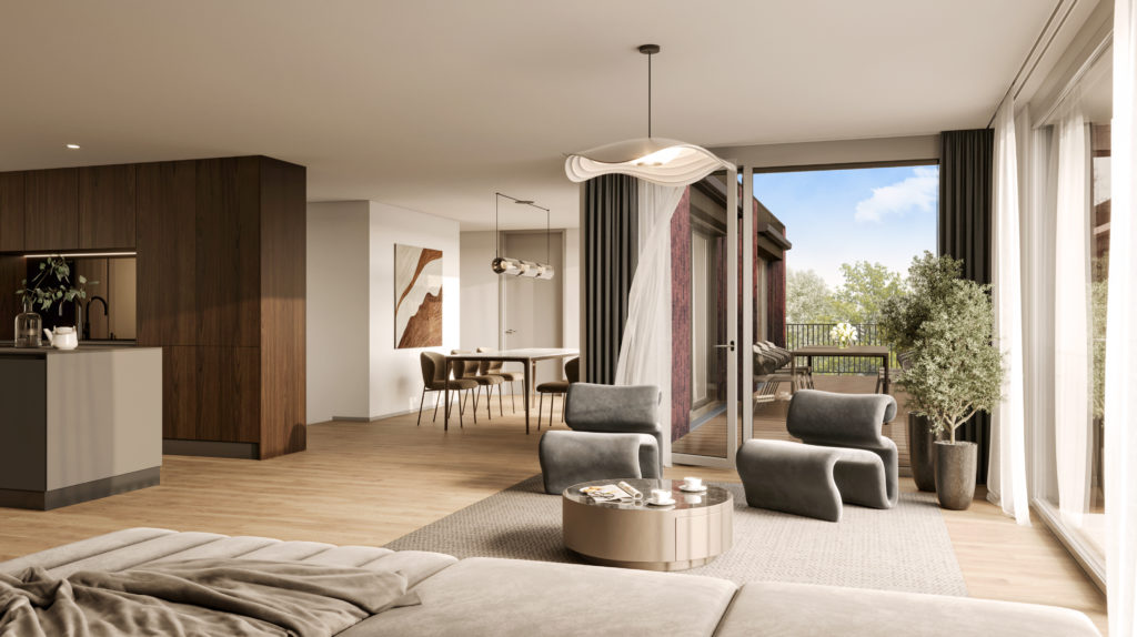 Hochwertige 5.5-Zimmer-Attika-Maisonettewohnung in Zumikon - Bild 4