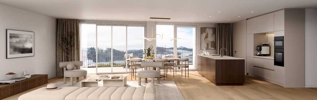 hochwertige 4.5-Zimmer-Attikawohnung in Birmensdorf - Bild 2