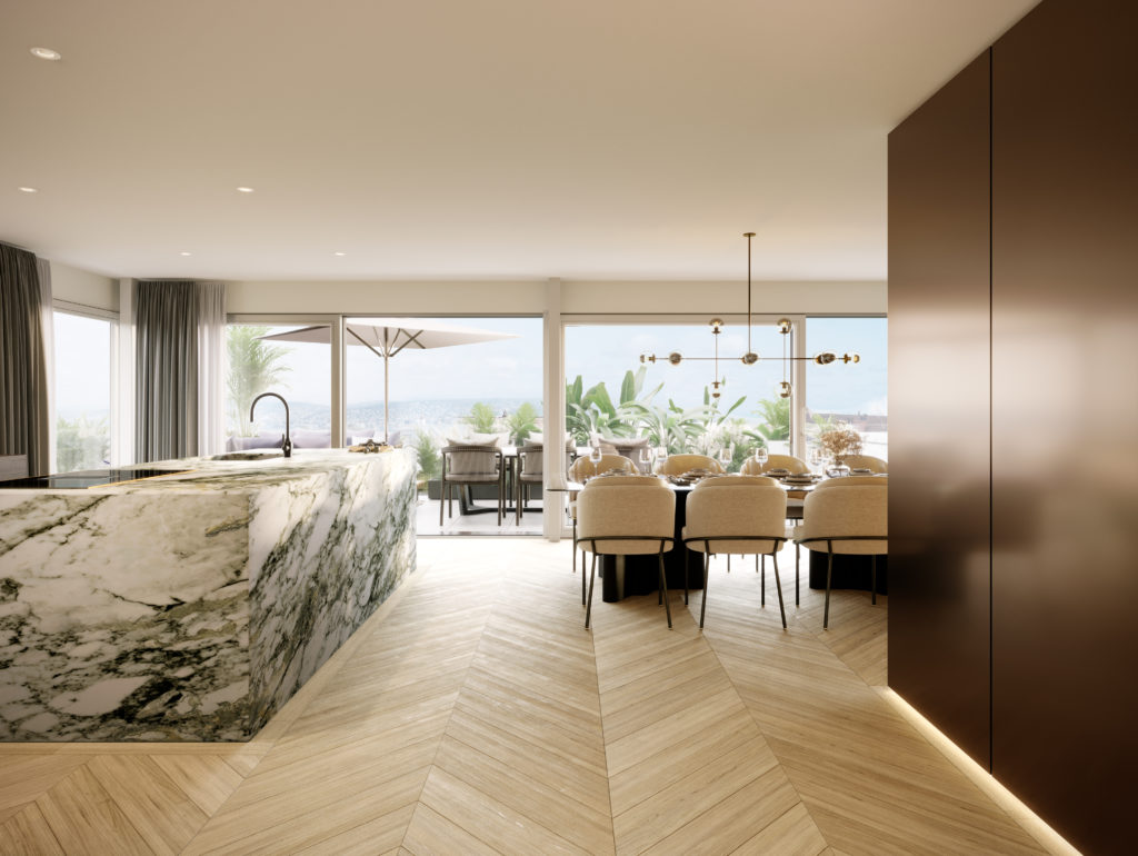 Exklusive Attikawohnung über den Dächern Thalwils - 1017_Lake_Villa_CAM02_Dinning_room_final