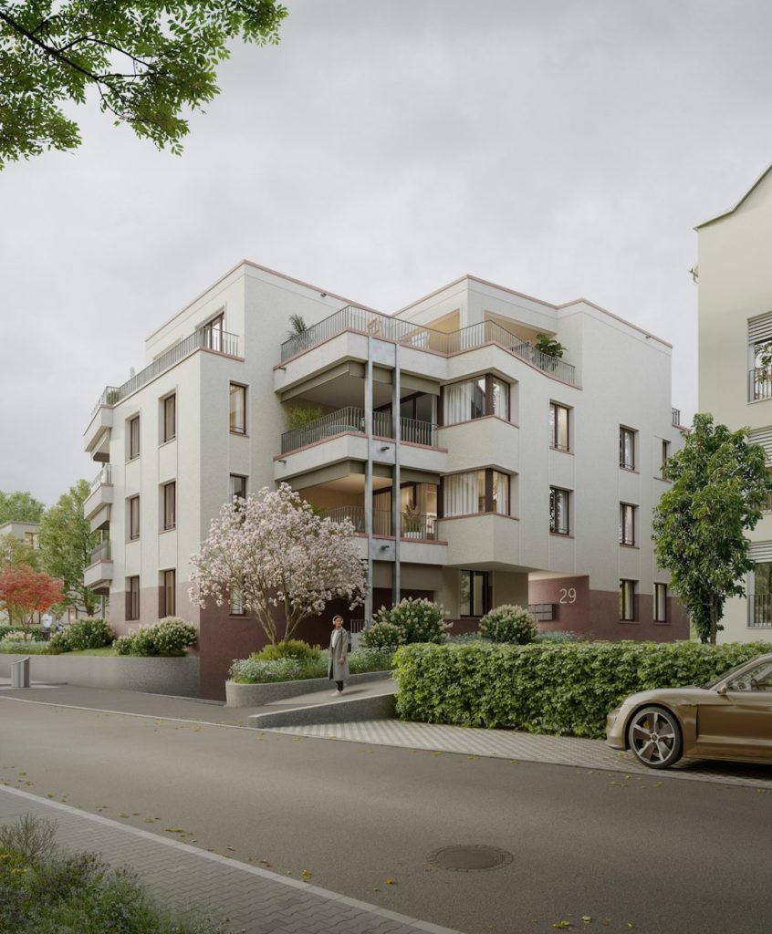 Neubauwohnungen Meridies - Rapperswil-Jona - Aussenansicht