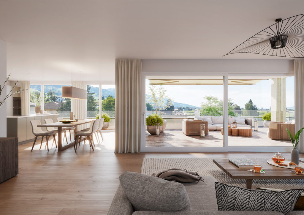 Neubau 4.5-Zimmer-Eigentumswohnung in Schübelbach - Bild 5
