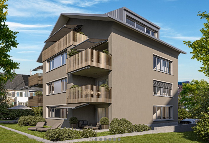 Ruhige und komfortable 4 1/2-Zimmer-Dachwohnung - Allschwil Lilienstrasse