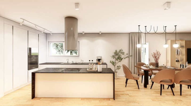attraktives 4,5 Zimmer-Eck-Reihenhaus - Dübendorf Lindenbühlstrasse 15 Wohnküche