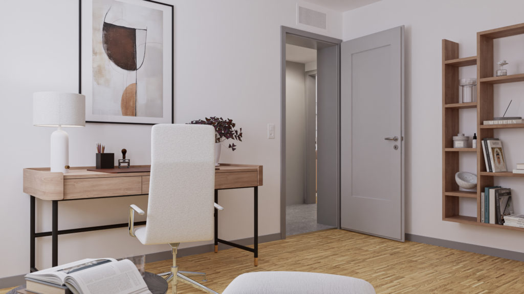 Visualisierung 3.5 Zimmerwohnung_Zimmer 2