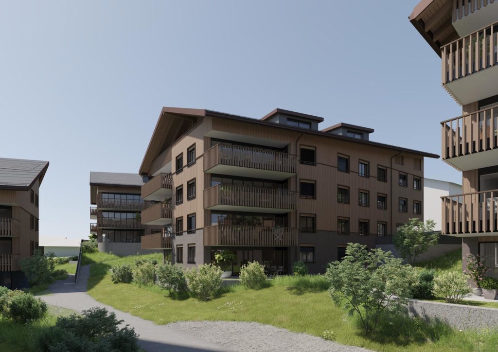 Ankündigung 4.5-Zimmer-Eigentumswohnung in Klosters - 7306_Monbielerstr_Klosters_Aussen_K03_15_180925