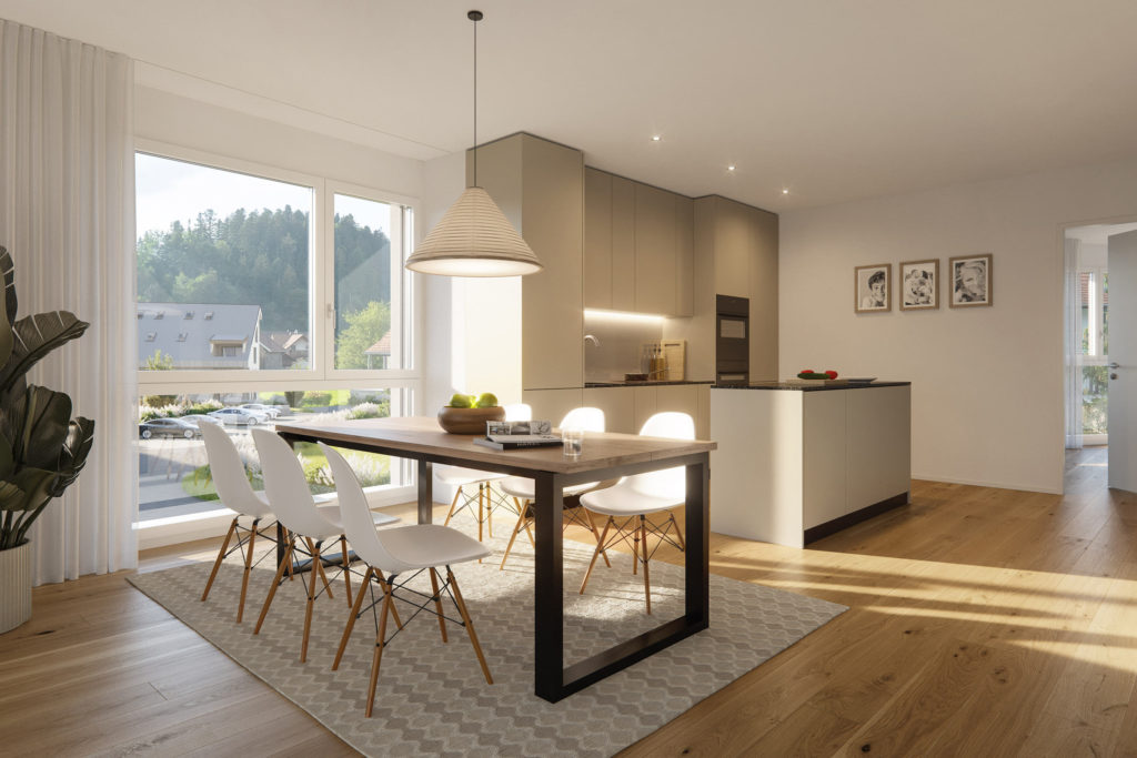 Neubauprojekt DIHEI: 2.5-Zimmer-Wohnung in Saland - Bild 4