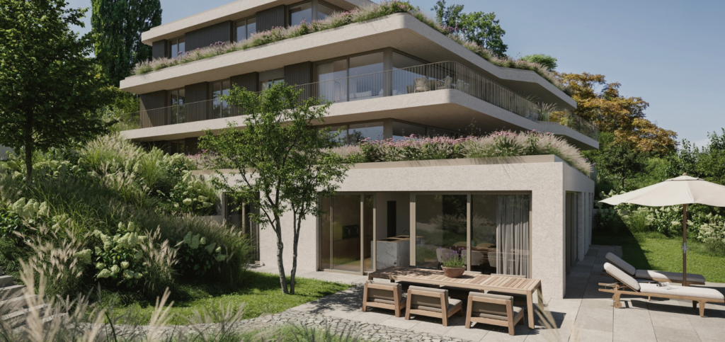 Mehrfamilienhaus mit 6 Wohneinheiten - Thalwil Alsenhalde 12, Garten