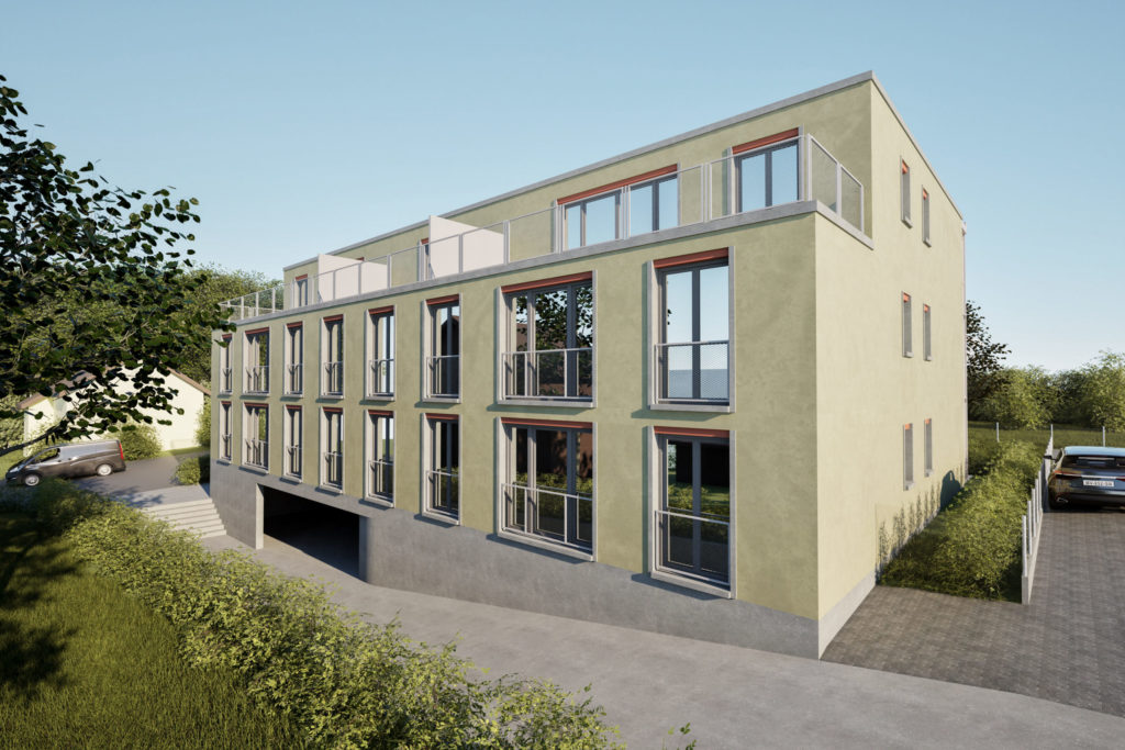 Ankündigung Neubauprojekt in Kreuzlingen - Visualisierung