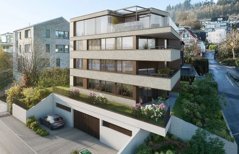 Mehrfamilienhaus mit 3 Wohneinheiten - Horgen Eggweg 1