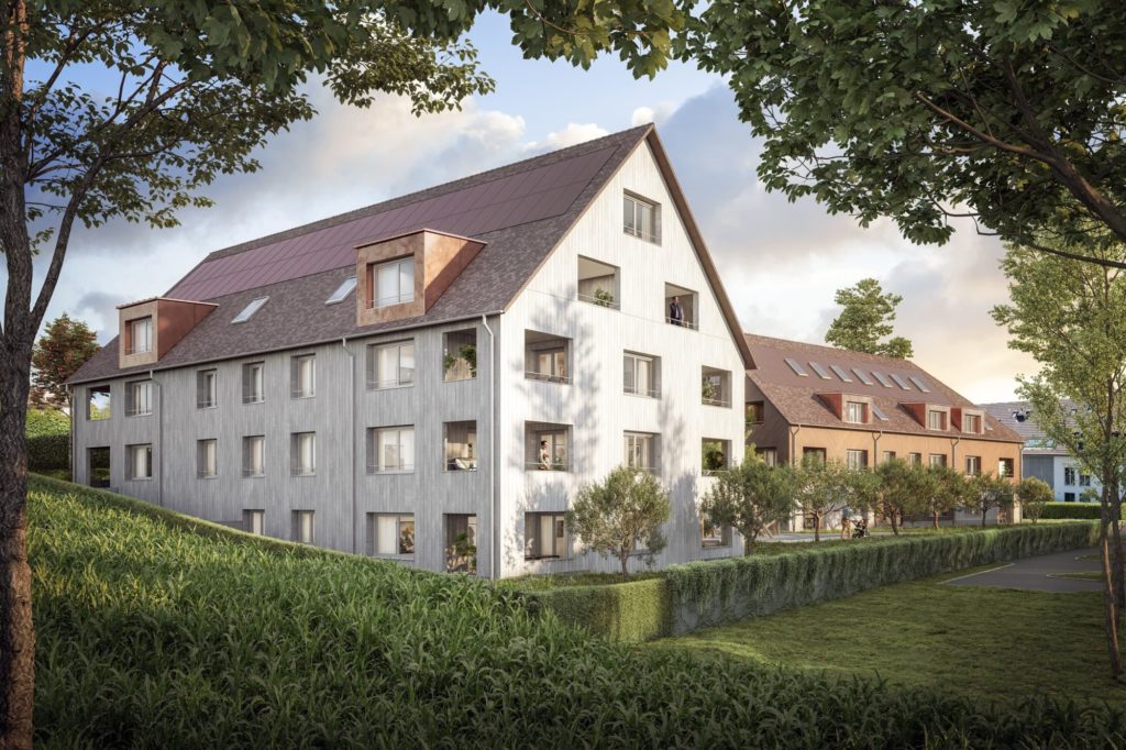 Neubau 4.5-Zimmer-Wohnung ländlich gelegen in Kloten - Ruet_ext02_Final_v2_web