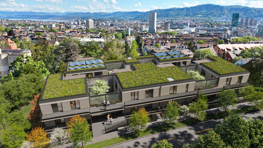Projektankündigung - Erstvermietung in Zürich - Aussenansicht