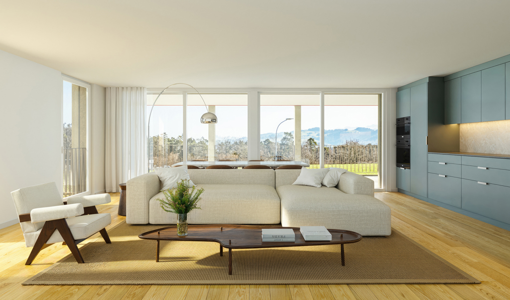 Neubau 4.5-Zimmer-Attikawohnung in Uetendorf - Bild 6