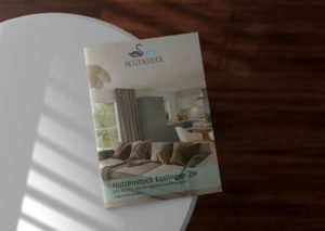 Free A4 Brochure PSD Mockup