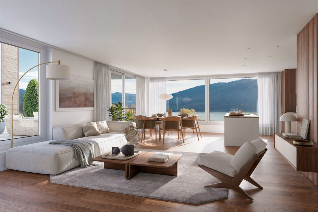 Einzigartiges EFH/DEFH Neubauprojekt am Sihlsee - Bild 11