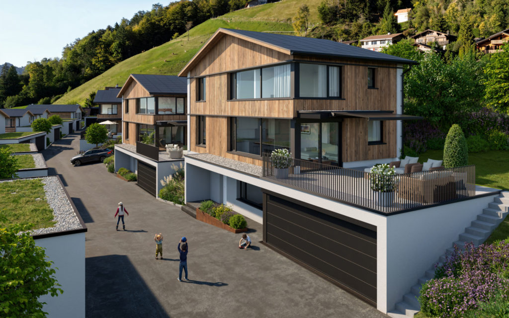 Einzigartiges EFH/DEFH Neubauprojekt am Sihlsee - Bild 6