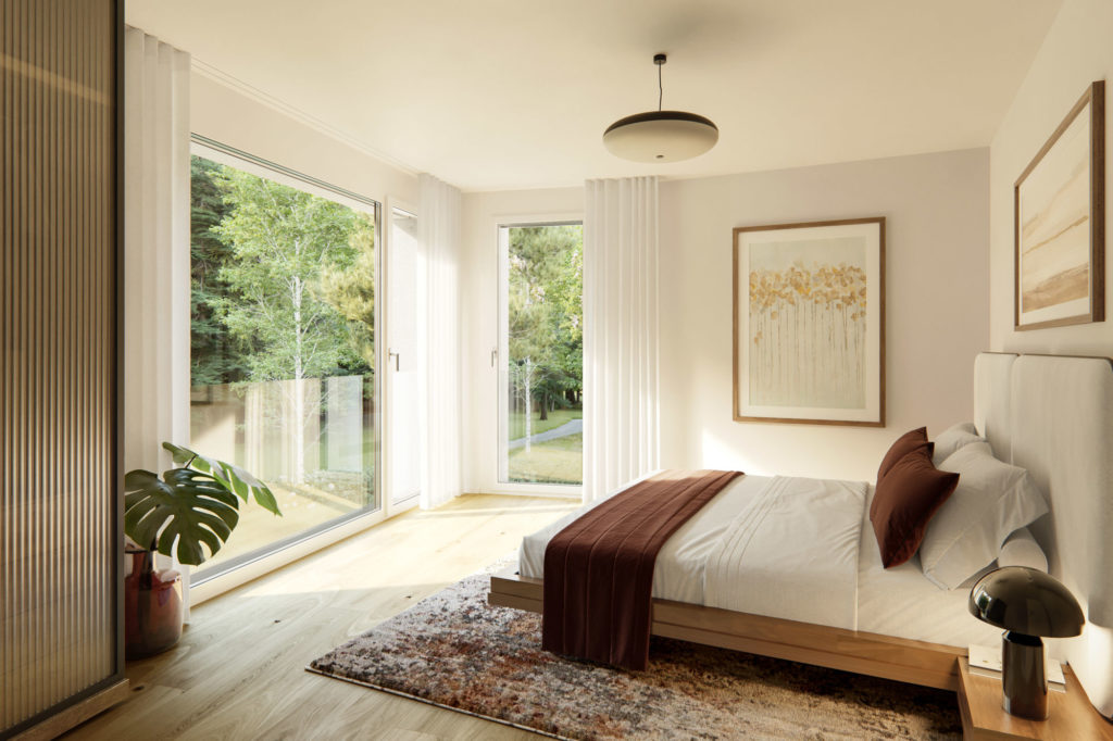 Komorebi - Eigentumswohnungen in Zumikon - Schlafzimmer