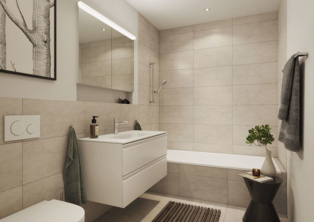 Noch 2 Eigentumswohnungen in Lausen verfügbar - Swiss Interactive Visualisierung