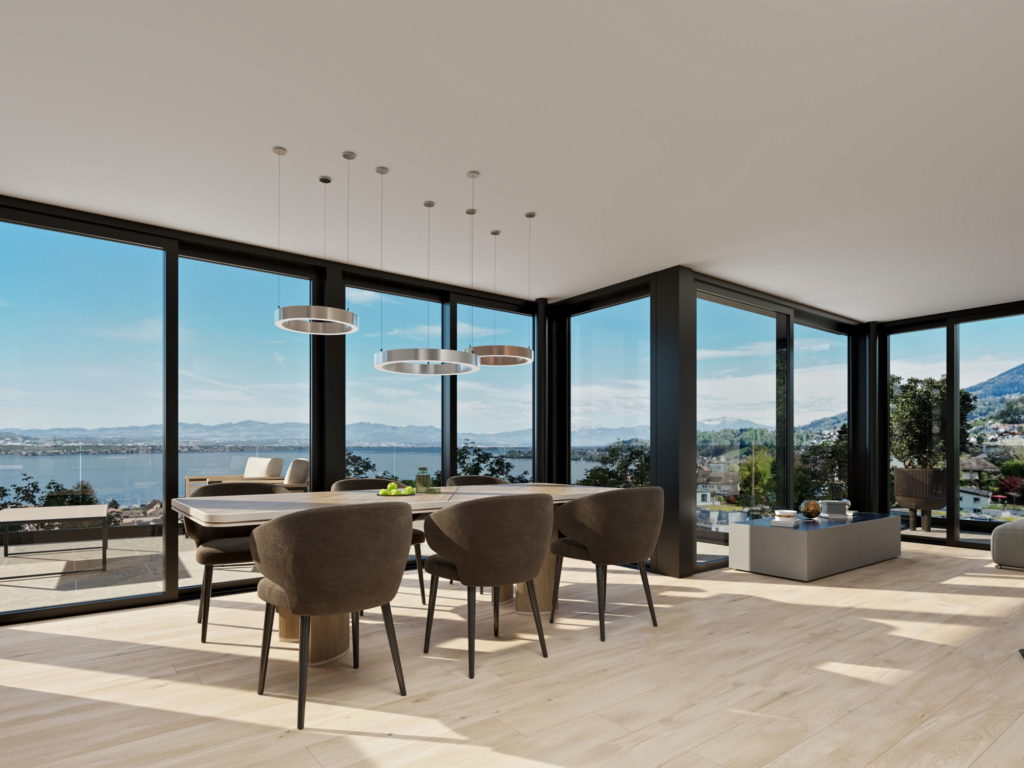Neubau mit 5 Eigentumswohnungen in Richterswil - Attikawohnung