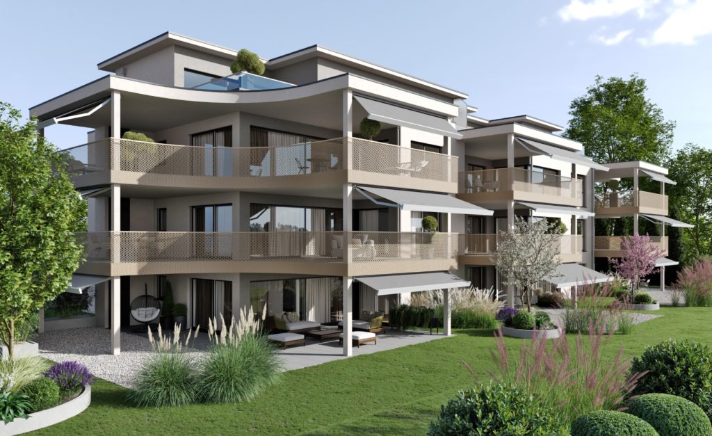 Exklusives Wohneigentum im alten Dorfkern - Aussenansicht RIVO