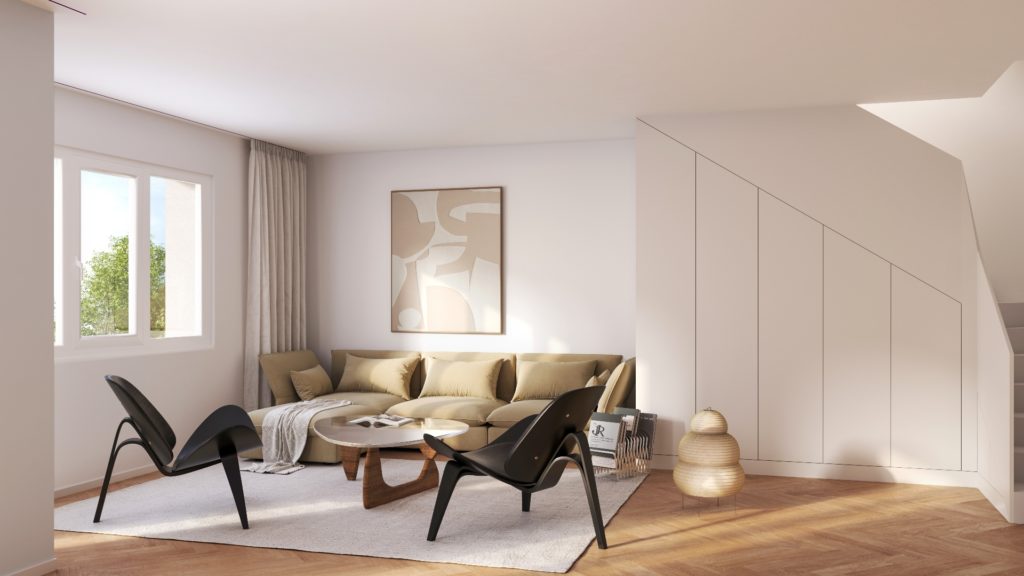 Hochwertige Stadtwohnungen in Zürich-Wiedikon - Maisonette_4Fl_6V